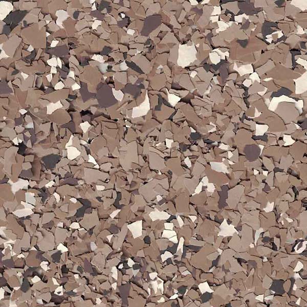 The image shows a seamless pattern of abstract, irregular shapes in a palette of earth tones, resembling a digital camouflage or a rocky terrain.
