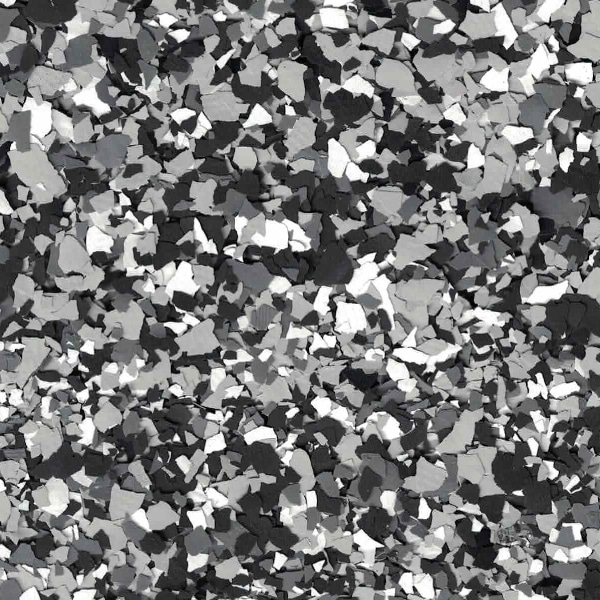 The image shows a textured pattern comprising various shades of gray, resembling a mosaic of chaotic, abstract shapes without any discernible figures.