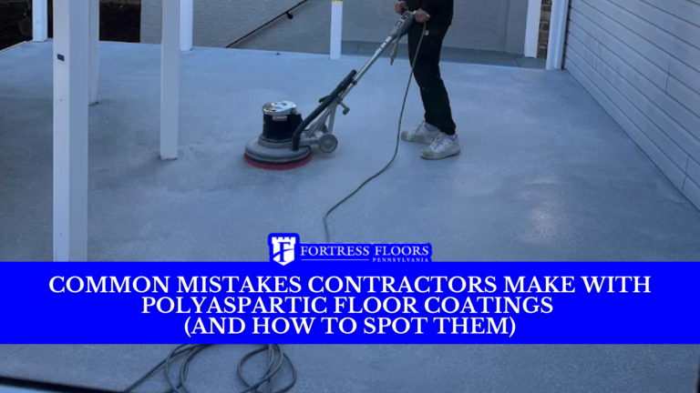 Polyaspartic Floor Coatings Common Mistakes