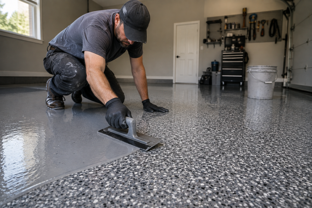 Polyaspartic floor coating in pa
